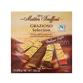 Шоколад Grazioso в стиках Maitre Truffout Grazioso selection 200g