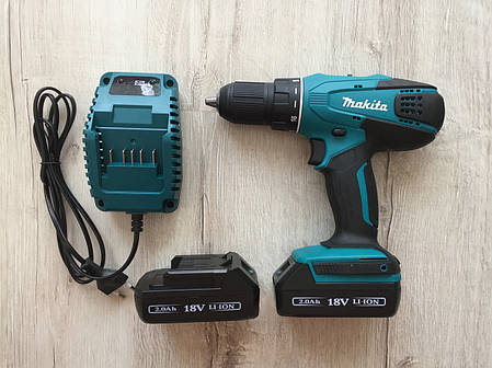 ✔️ Шуруповерт-дриль Макита_Makita DF457DWE ( 18V, 2А.Ч ), фото 2