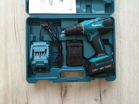 ✔️ Шуруповерт - дриль Макита_Makita DF457DWE ( 18V, 2 А. год ), фото 2