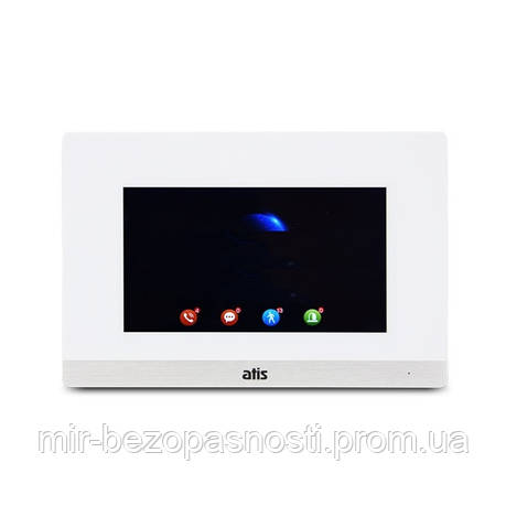 Відеодомофон ATIS AD-750FHD S-White, фото 2