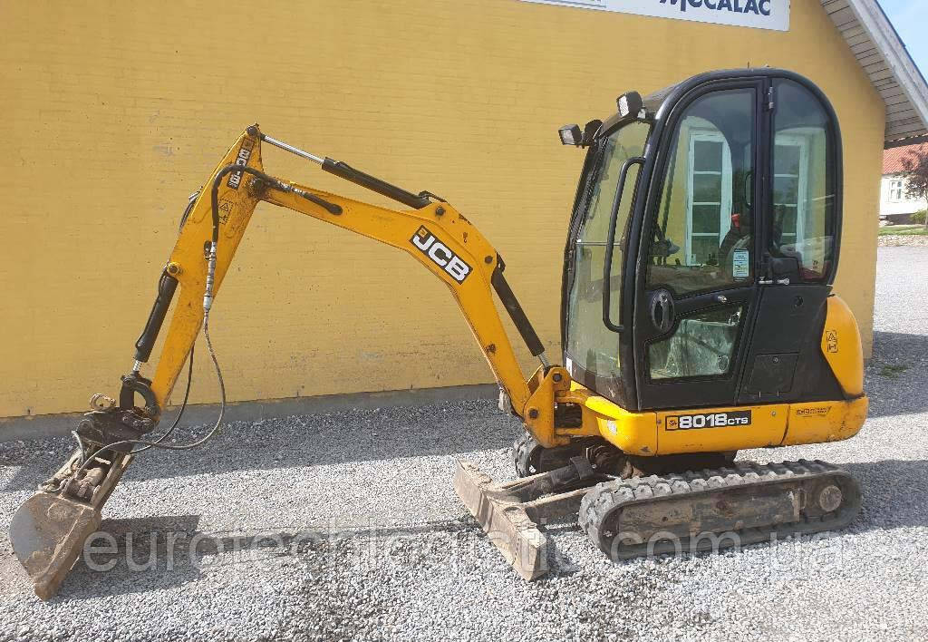 Мініекскаватор JCB 8018 CTS.