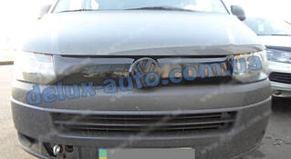 Зимова матова накладка на решітку на Volkswagen T5 рестайлінг 2010-2015 рр.