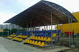 Навіс із полікарбонату над трибунами, фото 2