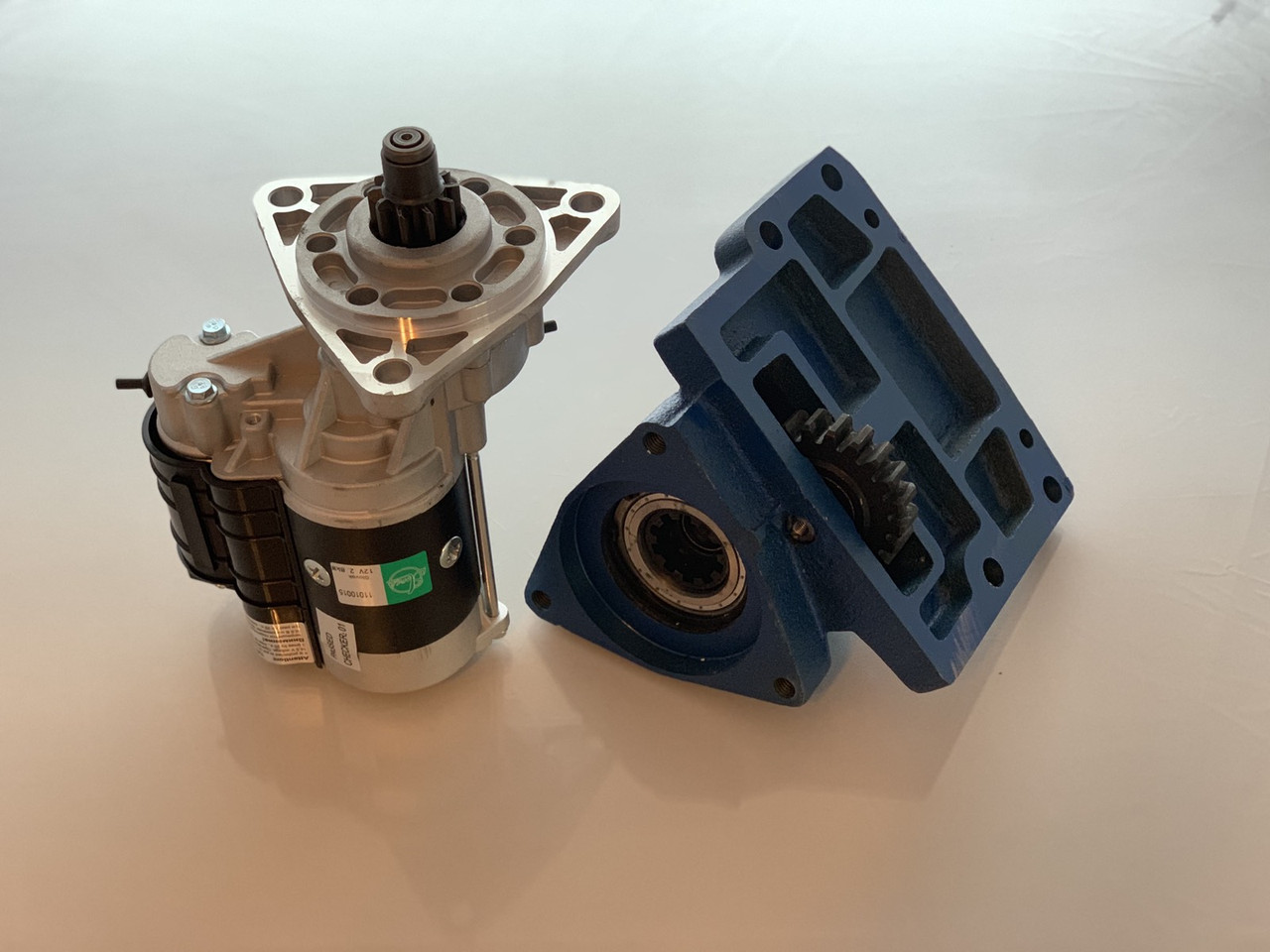 Переобладнання під стартер замість ПД-10 (МТЗ, ЮМЗ, Т-150, НИВА) | перехідник посилень, стартер Slovak 2.8 квт, фото 1