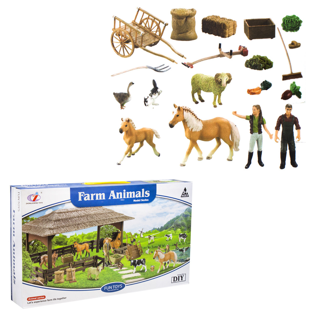 Ферма з фігурками Farm Animals, фото 1