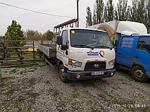 Производство и замена лобового стекла триплекс на грузовике Hyundai hd 65  в Никополе (Украина). 6