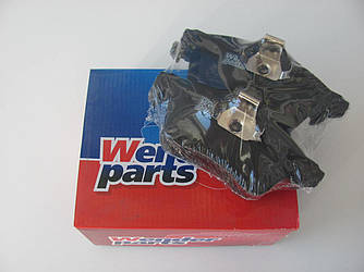 Колодки гальмівні (передні) VW T4 2.5TDI 96- (з датчиками) — Wender Parts — 21885 19.8