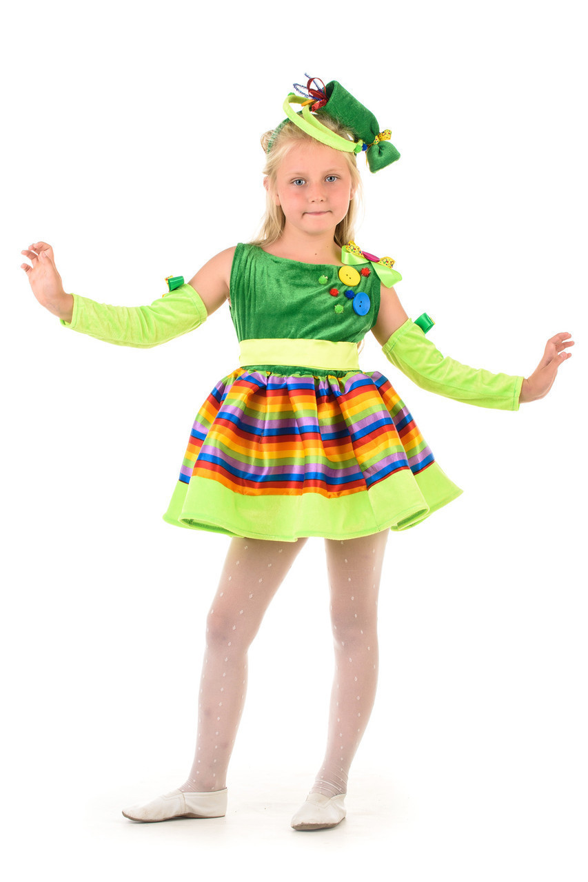 Дитячий карнавальний костюм Цукерка-хлопушка «Шкодниця» на зріст 110-120 см