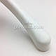 Пластикові вішалки плічка для одягу W-PL38 білого кольору, довжина 380 мм, фото 6