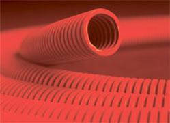 Гофрована труба ПНД d32 з протяжкою ДКС