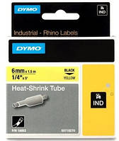 Термоусадочна трубка Dymo для маркування проводів 6мм х 1.5 м