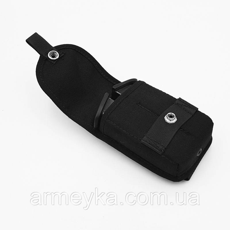 Результат, для 2-х пістолетних обойм (Форт, Glock), чорний, текстиль, оригінал Британія Вживані, Чорний, Нейлон