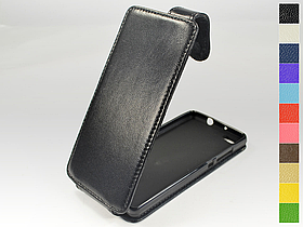 Відкидний чохол з натуральної шкіри для Huawei P8