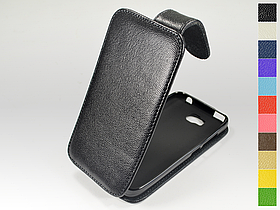 Відкидний чохол з натуральної шкіри для Huawei Y5C (Y541)