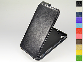 Відкидний чохол з натуральної шкіри для Huawei Y6 II