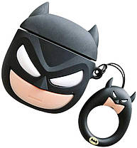 Чохол для навушників Apple AirPods Alitek Batman (Бетмен) + тримач на палець, фото 2
