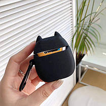 Чохол для навушників Apple AirPods Alitek Batman (Бетмен) + тримач на палець, фото 3