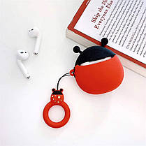 Чохол для навушників Apple AirPods Alitek Сонечко + тримач на палець (88639), фото 3