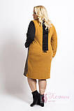 Батальне сукню з чорно-жовтою фланелі Darkwin, фото 2