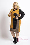 Батальне сукню з чорно-жовтою фланелі Darkwin, фото 3
