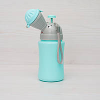 Дорожній дитячий пісуар для хлопчиків. Блакитний