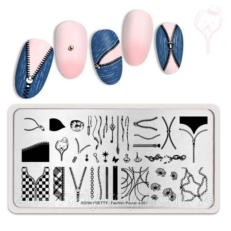 Диск для стемпінгу Born Pretty-FashionPower-L001