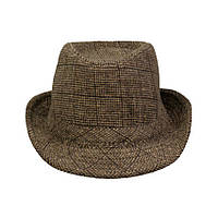 Шляпа трилби Alan Ponde 58/59 см Коричневый (21064)