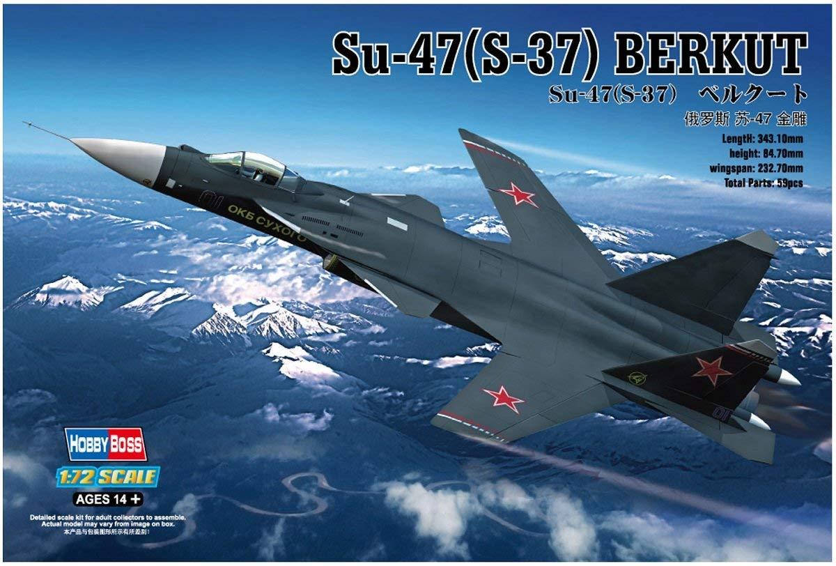 СУ-47 (С-37) "Беркут". Збірна модель у масштабі 1/72. HOBBY BOSS 80211