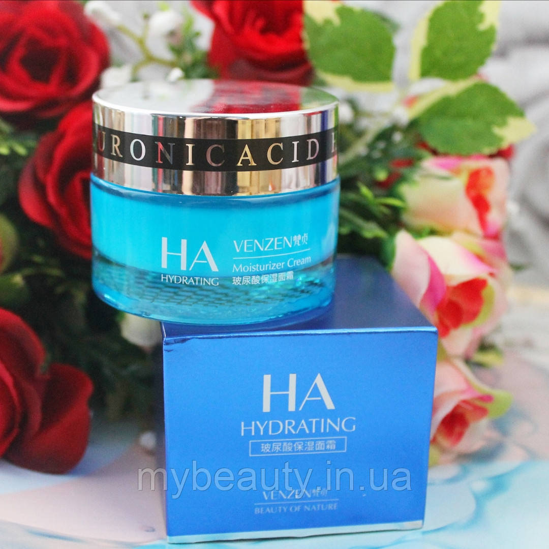 Зволожувальний крем Venzen HA Hyaluronic Acid Cream з гіалуроновою кислотою 50 g