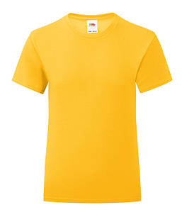 Футболка для дівчаток Iconic 34 Сонячно-Жовтий, 128