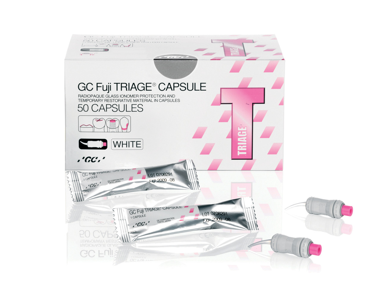 Fuji Triage capsules (Фуджі трайдж), 1 капсула, склоіномерний цемент, GC