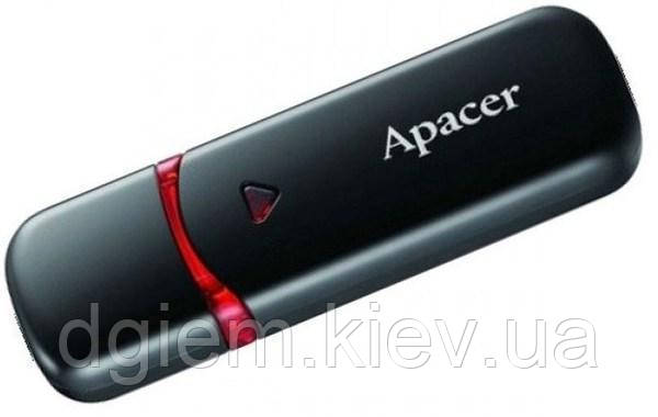 Флеш-пам'ять 64Гб USB Apacer AH333 Black