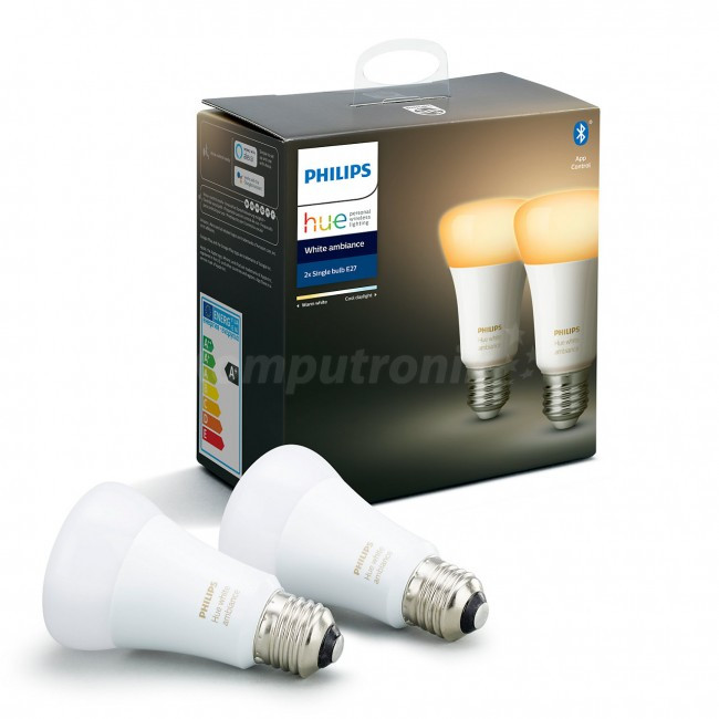 Смарт-лампочка Philips Hue grzybek E27 9W WA BT 2-pak