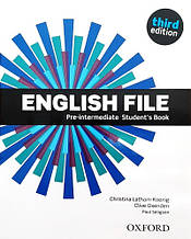 English File Third Edition Pre-Intermediate student's Book / Підручник