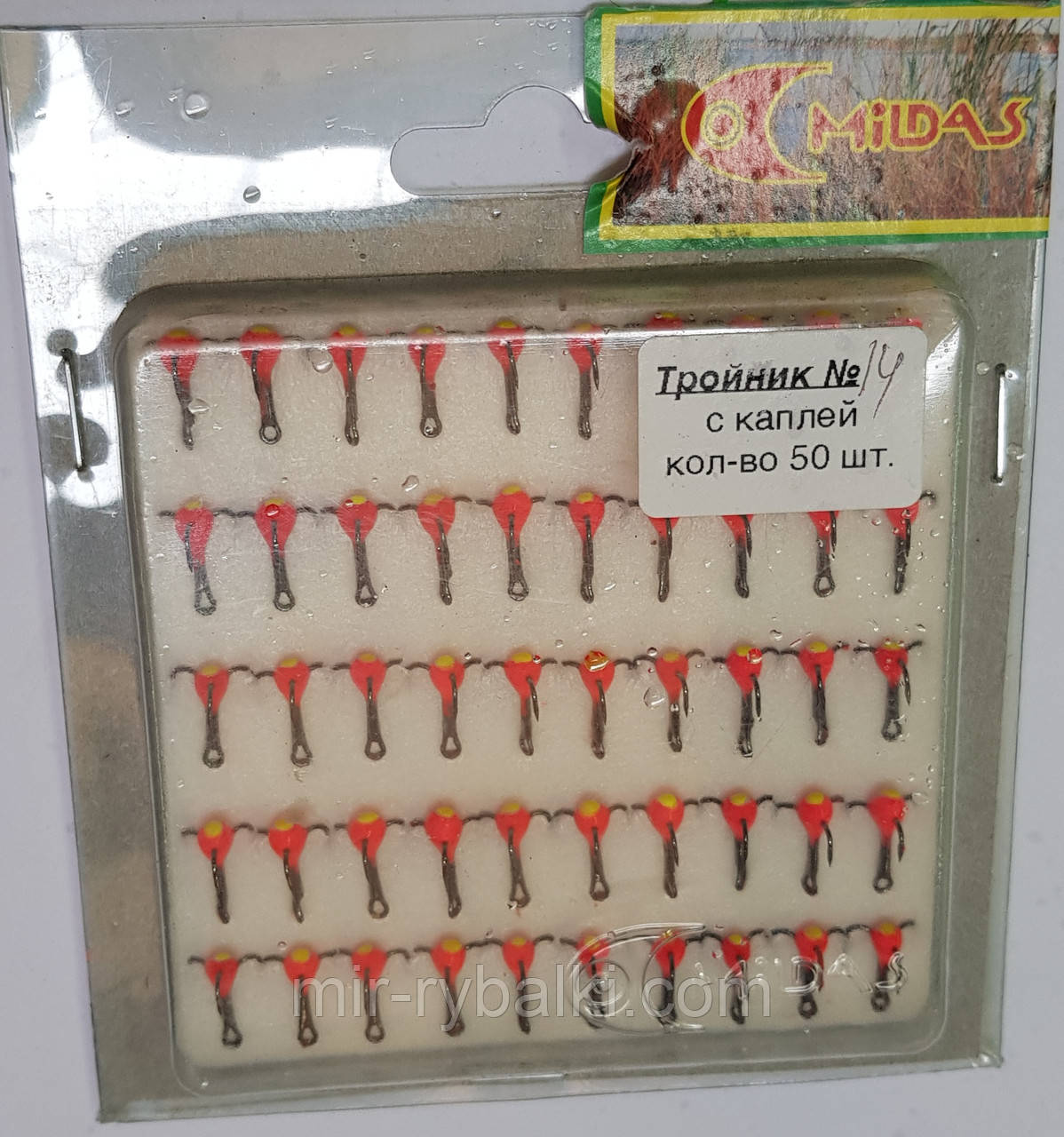 Чортик Потрійник із краплею No14
