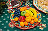 Велике керамічне блюдо для фруктів "Новорічний різдвяник" Palais Royal, фото 4