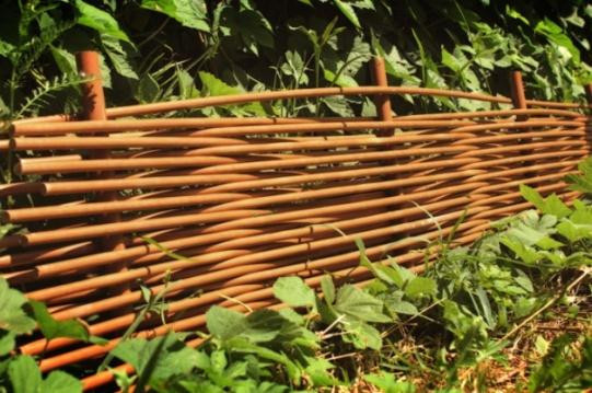 Декоративний паркан "ТИН" з ПВХ СТОВП(стійка) 1м, фото 1