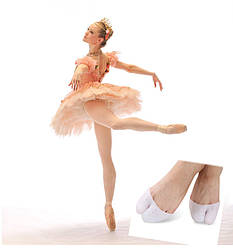 М'які подушечки для передньої частини стопи, балетні подушечки для догляду за ногами