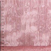 Замша искусственная дымчато-розовая жатая (20601.003)