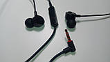 Навушники-гарнітура дротові вакуумні Koniucoi SPORT, кутовий штекер, фото 7