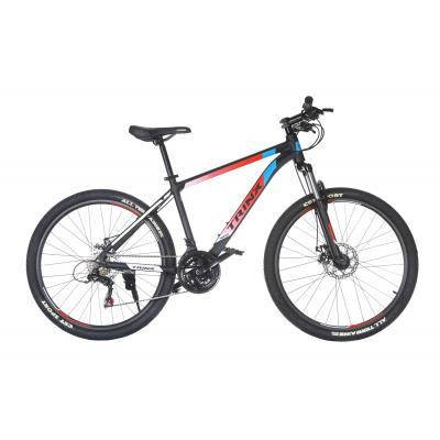 Велосипед TRINX M100 26"x19" Matt Black-Red-White, фото 1