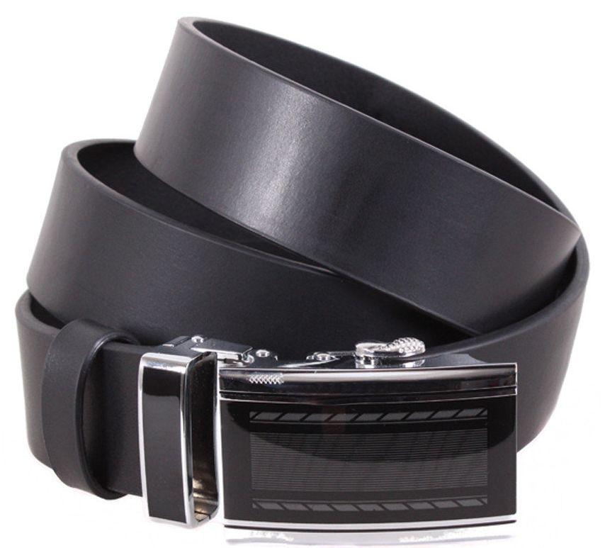 Кожаный мужской ремень Dovhani 3,5 см, фото 1