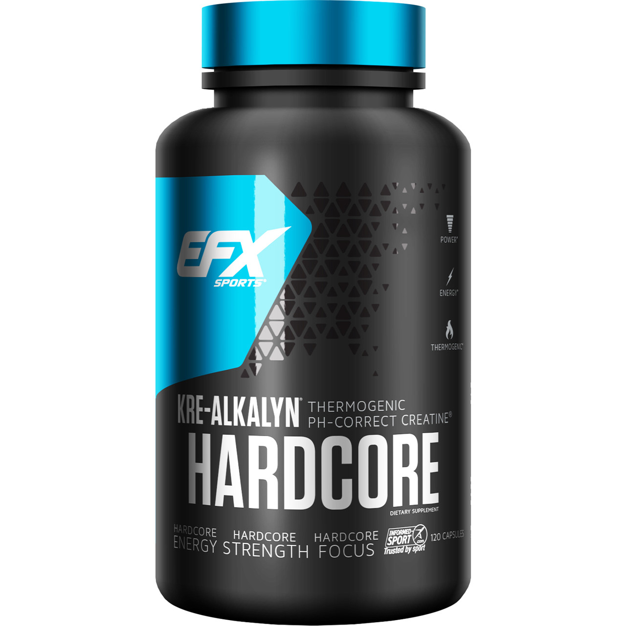 Креалкалин Hardcore, Kre-Alkalyn, All American EFX, 120 капсул