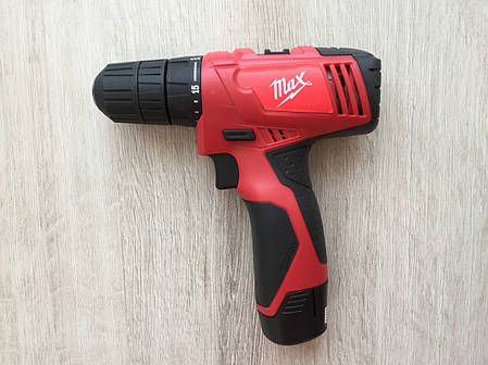 Шуруповерт Акумуляторний Max mxcd12L _ 2А.Год, фото 2