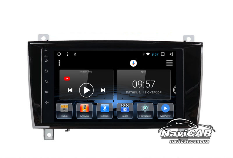 Штатна магнітола для Mercedes-Benz SLK-Class на Android