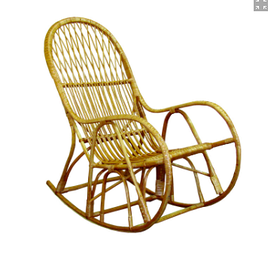 Плетене крісло-качалка КК-4 з лози