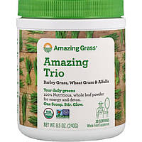 Пророщенная пшеница трио, The Amazing Trio, Amazing Grass, 240 грамм