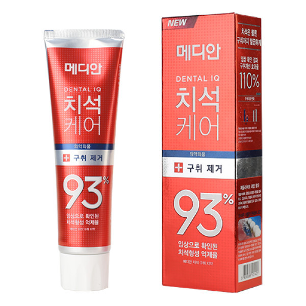 Зубна паста для зняття нальоту Median Dental Cosmetic Original 93% Від зубного каменю (червона) 120 г