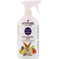 Средство для мытья овощей, Fruit & Vegetable Wash, ATTITUDE, 800 мл