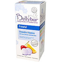 Bellybar, Пренатальні вітаміни з фруктовим смаком, 60 жувальних таблеток